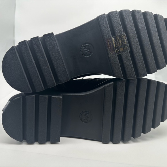 Michael Kors Bryce Combat Boots Women’s Size 8 - Like New, Blockbuster Price! - Picture 4 of 10